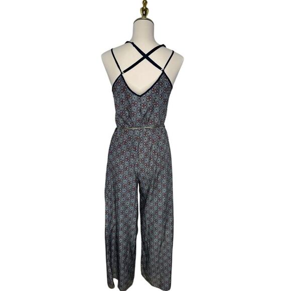 SANS SOUCI Kaleidoscope Print Jumpsuit Size Medium - Picture 2 of 11